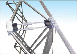 バックボード連結クリップトップ：上部設置例