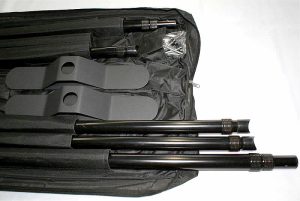 ショースクリーンB320：専用バッグに収納、各専用ポケットに収納できます。
